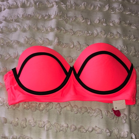 Xhilaration Other - Coral Swim Suit Top